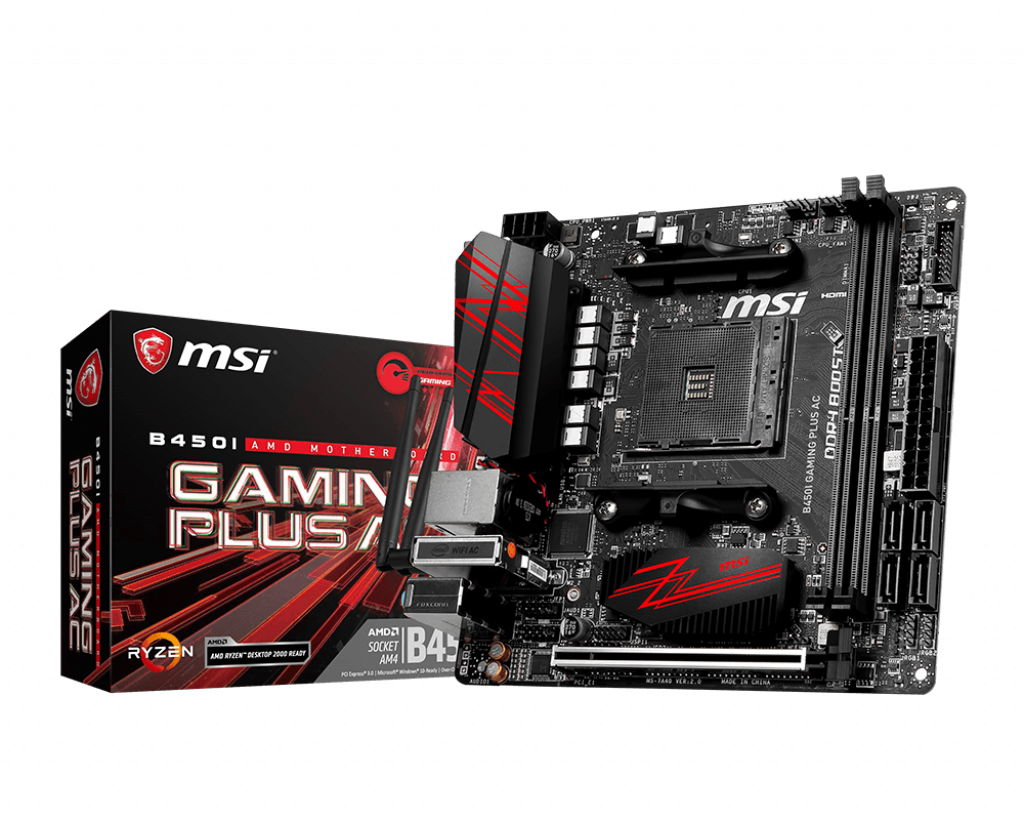 MSI B450 GAMING PLUS AC Motherboard - PCB World Tech