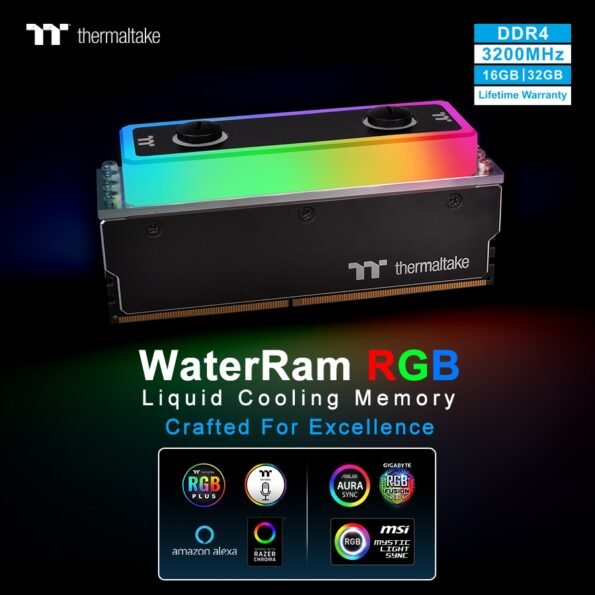 WaterRam RGB Liquid Cooling Memory DDR4