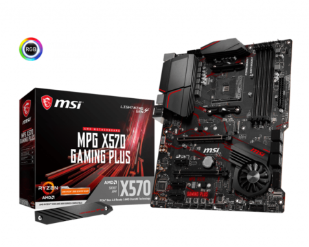 MSI X570 Gaming PLUS Motherboard for AMD Ryzen