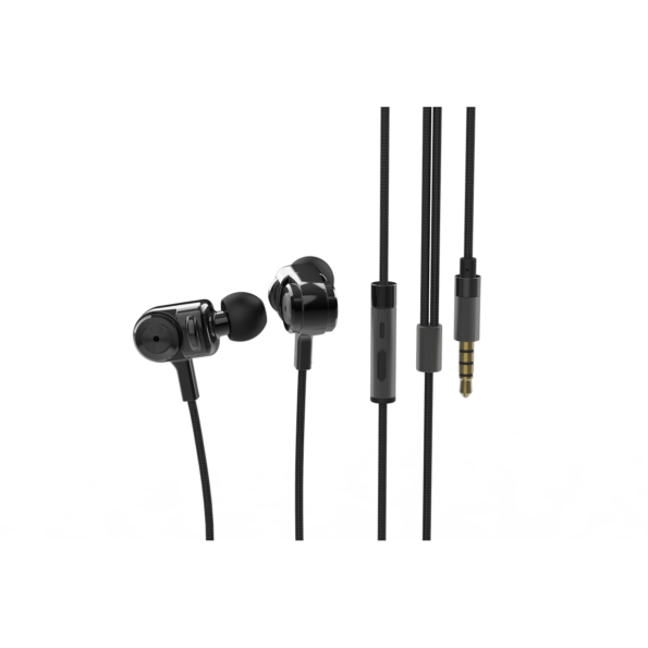 Cosmic Byte Cosmos Carbon in-Ear Vibration Earphone with Mic (Black)