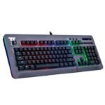 Thermaltake Level 20 RGB Titanium Gaming Keyboard Cherry MX Blue