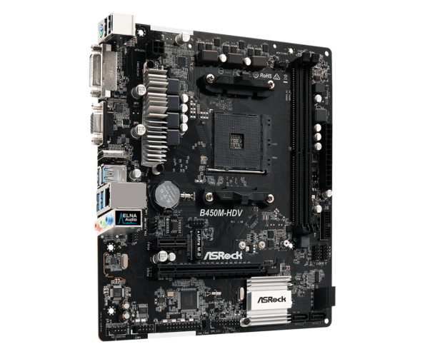 ASROCK B450M-HDV Motherboard