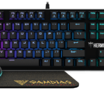 Witness every miracle moment with HERMES E1B! Adopting GAMDIAS certified mechanical switches; this keyboard provides at least 50 million keystrokes lifespan and a tactile feedback.