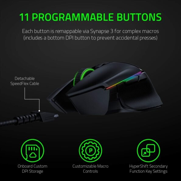 Razer Basilisk Ultimate  - Wireless Gaming Mouse with Charging Dock