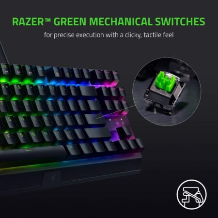 RAZER BLACKWIDOW V3 TENKEYLESS - GAMING KEYBOARD-FRML PACAKAGING