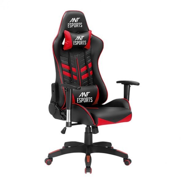 ANT ESPORTS DELTA RED BLACK GAMING CHAIR 3