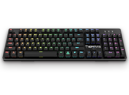 HERMES P2A Wired Mechanical Gaming Keyboard