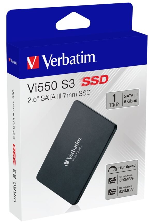 Vebatim 1TB Vi550 SATA III 2.5” Internal SSD