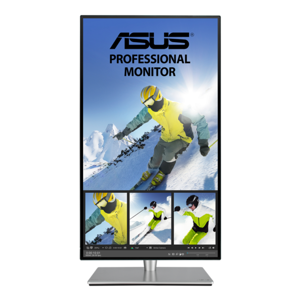 ASUS ProArt PA27AC HDR Professional Monitor - 27-inch, WQHD, HDR-10, 100% of sRGB, color accuracy ΔE < 2, Thunderbolt™ 3, Hardware Calibration