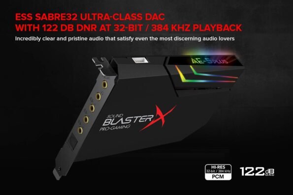 Creative Sound BlasterX AE-5 Plus SABRE32