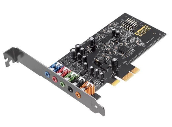 Creative Sound Blaster Audigy FX 5.1 PCIe Sound Card with 600 ohm Headphone Amp