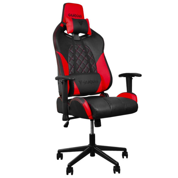 Gamdias Achilles E1 Gaming Chair RED RGB