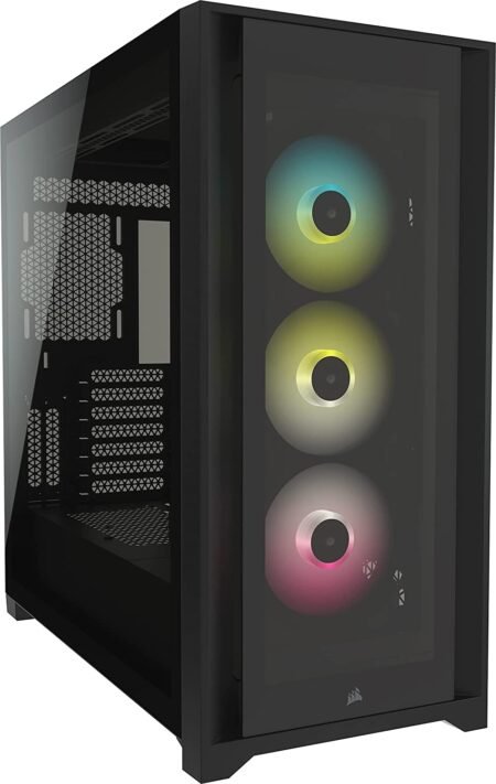 CABINET iCUE 5000X RGB TG Mid-Tower Smart Black