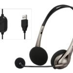 Multimedia Headset with Boom Mic & Volume Control – USB 1-min