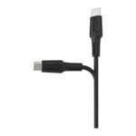 Type C to USB-A Cable 120cm PVC – Black-min