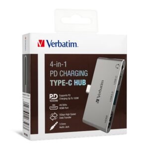 4 in 1 PD Charging Type C Hub