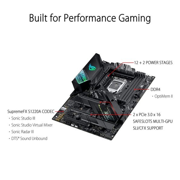 ASUS STRIX-Z490-F GAMING MOTHERBOARD