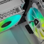 Corsair iCUE H150i Elite CAPELLIX, 360mm Radiator, Liquid CPU Cooler, White