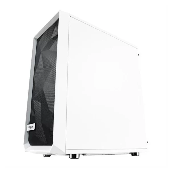 Meshify C White Tempered Glass