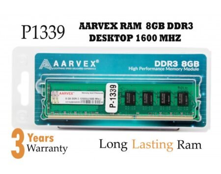AARVEX DDR3 8GB 1600mhz DESKTOP RAM