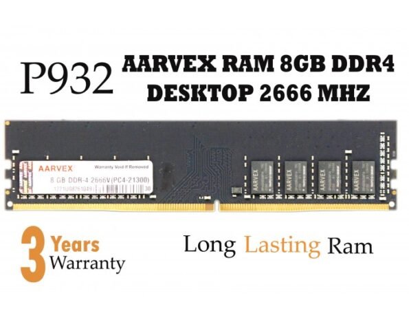 AARVEX DDR4 8GB 2666mhz DESKTOP RAM