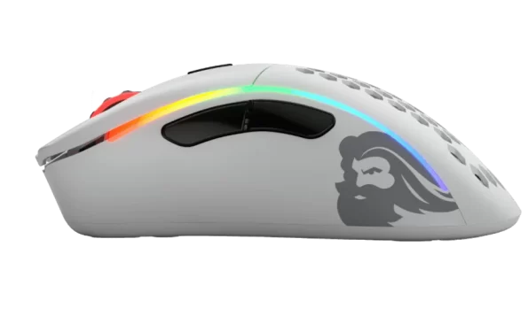 Glorious Model D Wireless Matte White Mouse