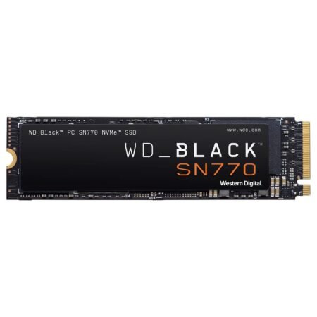 WD BLACK 500GB SN770 NVME SSD
