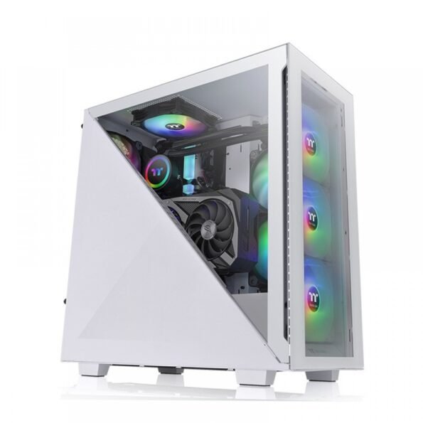 Thermaltake Divider 300 TG Snow ARGB/White