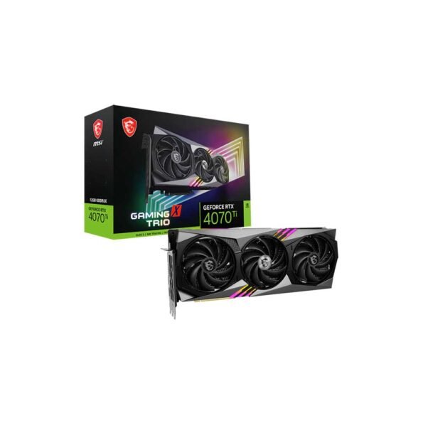 MSI GeForce RTX 4070 Ti GAMING X TRIO 12G GRAPHICS CARD