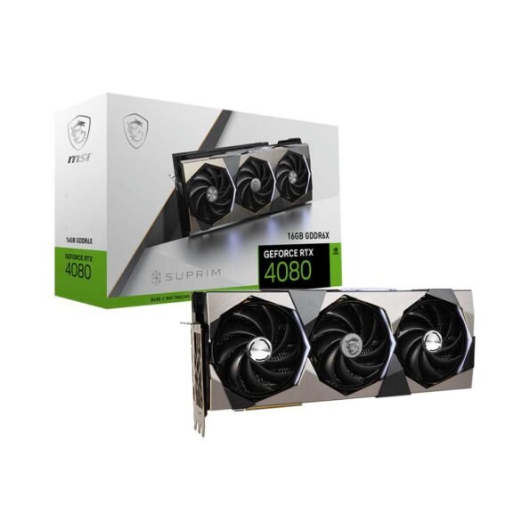 MSI GeForce RTX 4080 16GB SUPRIM GRAPHICS CARD