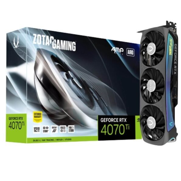 ZOTAC GAMING GeForce RTX 4070 Ti AMP AIRO