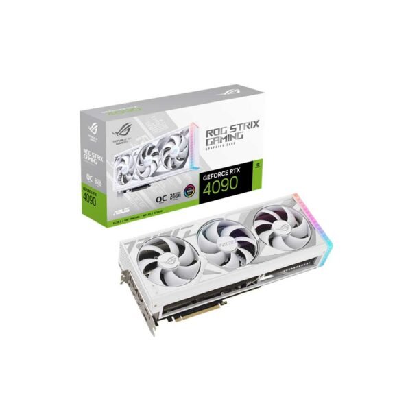 ASUS ROG STRIX RTX 4090 24GB OC EDITION GRAPHICS CARD(WHITE)