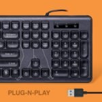 SUPERCLICKS K4 WIRED KEYBOARD