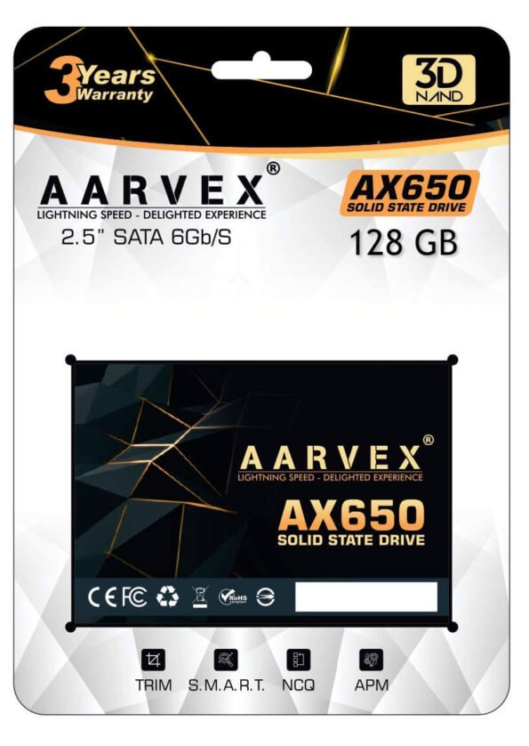 AARVEX AX650 128GB SSD