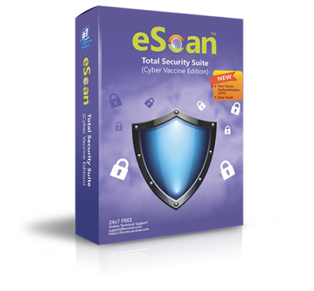ESCAN TOTAL SECURITY SUIT (CYBER VACCINE) 1USER 1YEAR