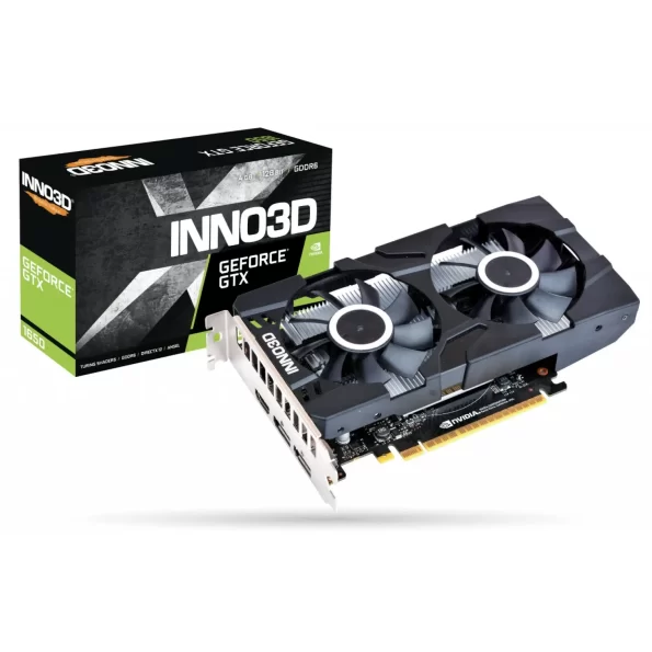 INNO3D NVIDIA GEFORCE GTX1650 TWIN X2 GRAGHICS CARD