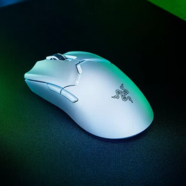 RAZER VIPER V2 PRO WIRELESS GAMING MOUSE(WHITE)