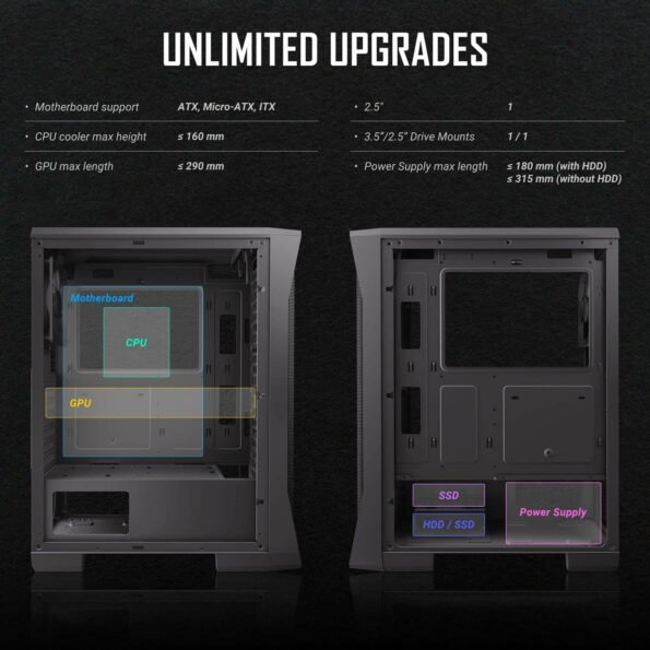 ANTEC NX360 GAMING CABINET