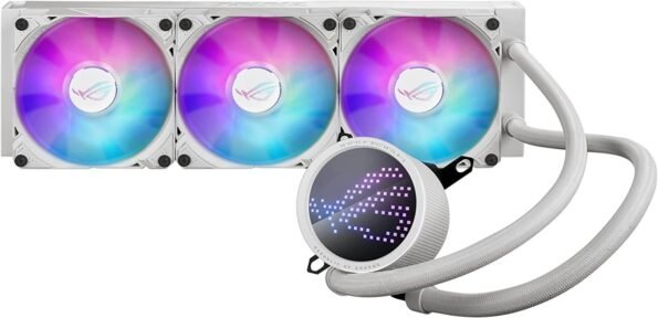 ASUS ROG RYUO III 360 ARGB LED DISPLAY LIQUID COOLER (WHITE)