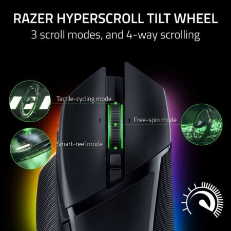 RAZER BASILISK V3 PRO ERGONOMIC WIRELESS GAMING MOUSE