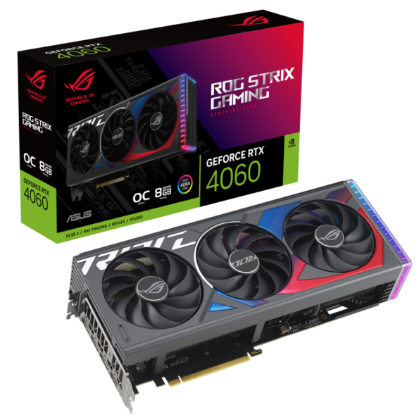 ASUS ROG Strix GeForce RTX 4060 OC Edition 8GB GDDR6