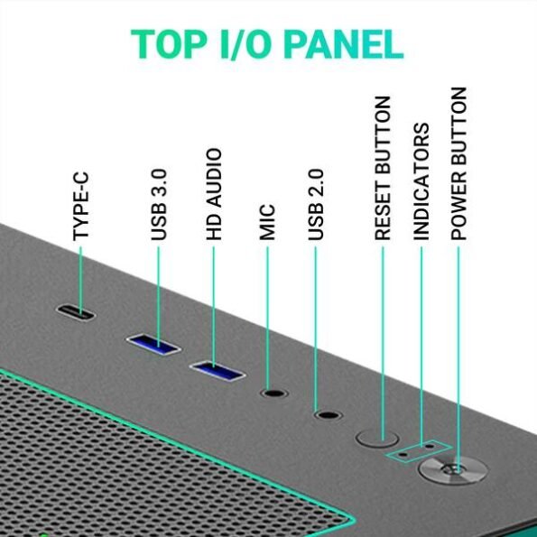 Ant Esports Chassis CRYSTAL X11