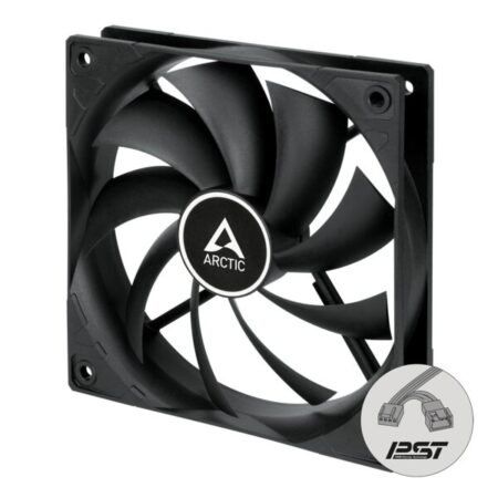 F12 PWM PST Black Cabinet Fan