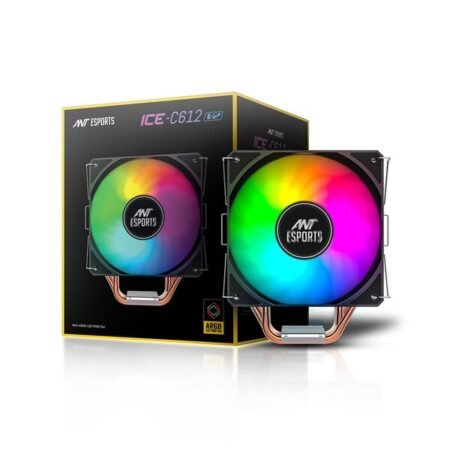 Ant Esports CPU Cooler ICE-C612 V2