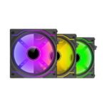 Ant Esports CRYSTAFLOW 120MM 3 in 1 fan kit argb black