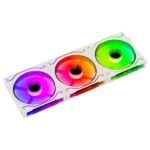 Ant Esports CRYSTAFLOW 120MM 3 in 1 fan kit argb white1