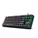 Ant Esports MK1000 Gaming Keyboard Mechanical Multicolor LED Backlit Wired -Black