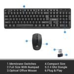 Ant Esports MKWM2023 Wireless Keyboard & Mouse Combo ( Black ) 4(1)