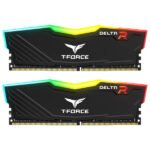 T-Force DDR4 Delta RGB Kits Black 3200MHz 8GB x 2