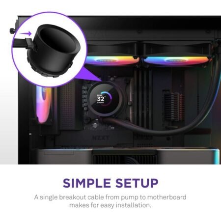 NZXT Kraken 240mm liquid cooler BLACK